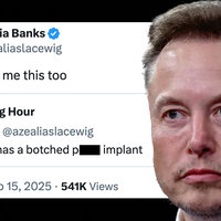 Elon Musk Botched Penis Implant Rumor Elon Musk Botched Penis Implant Rumor image and tweet example.