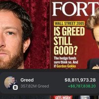 Dave Portnoy GREED Meme Coin Rug Pull Scandal image examples.