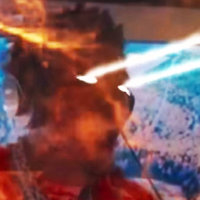 NBA YoungBoy Singing Opera meme example depicting the rapper shooting lasers from his eyes.