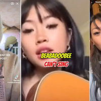 Beabadoobee Can't Sing NBA YoungBoy Opera Meme Crashout viral video image examples.