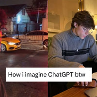 How I Imagine ChatGPT How I Imagine ChatGPT meme example.