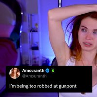Amouranth Home Invasion Crypto Robbery Attempt depicting the tweet from the streamer.