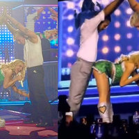 Sabrina Carpenter Eiffel Tower Pose controversy image examples.