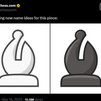 Chess.com Rename the Bishop Controversy tweet and image example.