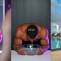 Ashton Hall Morning Routine meme and viral video image examples.