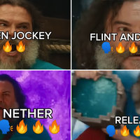 Minecraft Movie Quotes meme examples.