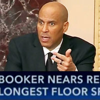 Cory Booker 25 Hour Senate Speech image example.