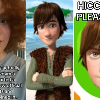 Hiccup Cult image examples from tiktok.