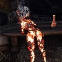 Flame Atronach and Fire Resistance Potion Flame Atronach and Fire Resistance Potion meme and image example from Skyrim.