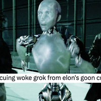 Woke Grok AI Woke Grok AI image example.