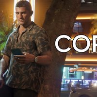 Jason Duval Undercover Cop Theory image example depicting a promotional image of GTA VI's protagonist Jason Duval and the overlay text "Cop?"