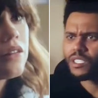 The Weeknd Shut the Fuck Up meme and scene in "Hurry Up Tomorrow."