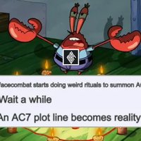 Ace Combat 8 Summoning Rituals / Ace Combat Subreddit Summons Shipping Container Drones meme and image example.