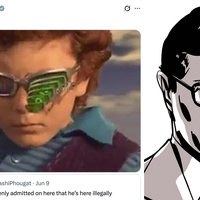 Homeland Security and JD Vance Menswear Guy Deportation Tweets image examples.