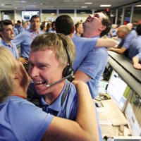 NASA Celebration Photograph meme format.