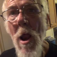 Angry Grandpa's "Oh Hell No" Angry Grandpa Oh Hell No meme.