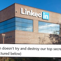 Hopefully Iran Doesn't Destroy Our Secret Nuclear Facility Hopefully Iran Doesn't Destroy Our Secret Nuclear Facility meme example depicting a LinkedIn office.