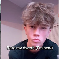 Dwerking TikTok meme and slang example images.