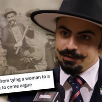Mustache Hat Jubilee Guy / Matin Samimiat image examples.