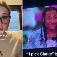 I Pick Clarke meme and image examples from Love Island.