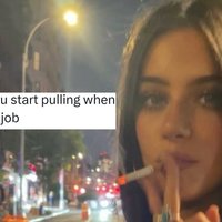 Type Of Girl You Pull When You're Unemployed / Unemployment Glow image and meme example depicting Brooke Flecca.