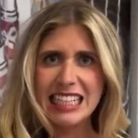 Sabrina Brier Grimacing / Speechless / Shocked meme.