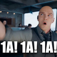 Lex Luthor 1A 1A 1A meme depicting Nicholas Hoult in Superman.