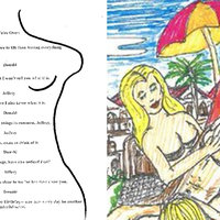 Jeffrey Epstein's 50th Birthday Book / Donald Trump's "Wonderful Secret" Drawing Jeffrey Epstein 50th Birthday Book / Donald Trump Wonderful Secret Drawing image examples.