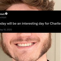 Jschlatt's Death Predictions Jschlatt Death Predictions image example depicting a tweet from him just before the shooting of Charlie Kirk.