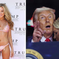 Donald Trump and Erika Kirk Romance Theory image examples.