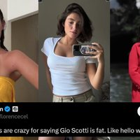 Gio Scotti Fat Discourse depicting images of the model that circulated online.