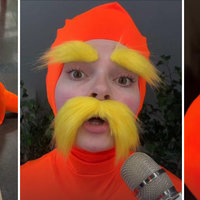Lorax Halloween Costume Girls