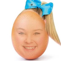 JoJo Siwa Egg meme and image exammple.