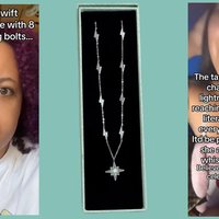 Taylor Swift Nazi Lightning Bolt Necklace Controversy image examples.