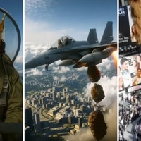 Donald Trump No Kings AI Poop Jet Video image examples.