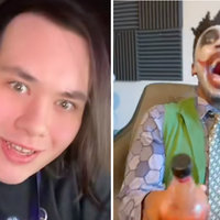 Clock Strikes 12 Midnight Arrives meme.