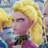 Aryan / Super Saiyan KPop Demon Hunters image and meme example.