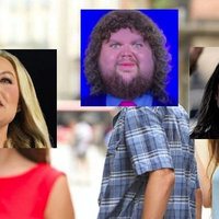 Erika Kirk and J.D. Vance Romance Theory meme example.