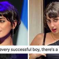 A photo and tweet about Rama Duwaji, Zohran Mamdani's wife.