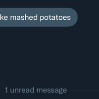 Do You Like Mashed Potatoes meme and text message image.