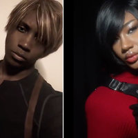 Black Leon Kennedy and Ada Wong Cosplays image examples from Tiktok.