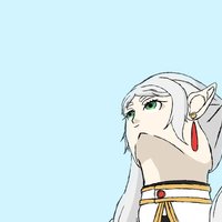 Upward Angle Frieren Drawing meme.