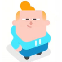 Mi Bombo meme depicting a Duolingo character.