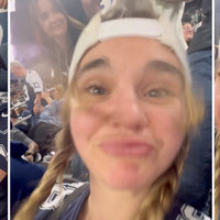 Just Josie Trust Me I'm a Good Time at Sports Games Dallas Cowboys Video and meme image examples.