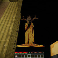 The King in Yellow Minecraft ARG image example.