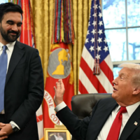 November 2025 Zohran Mamdani Donald Trump White House Meeting image example and meme.