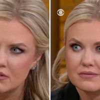 Erika Kirk CBS Interview / Town Hall image examples.