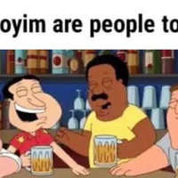 Goyim Are People Too meme example from Family Guy.