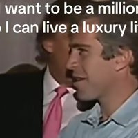 Jeffrey Epstein Edits meme and image example.