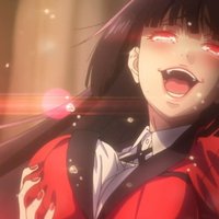 Yumeko Grabbing Boob meme depicting an image of Yumeko from Kakegurui grabbing her breast.